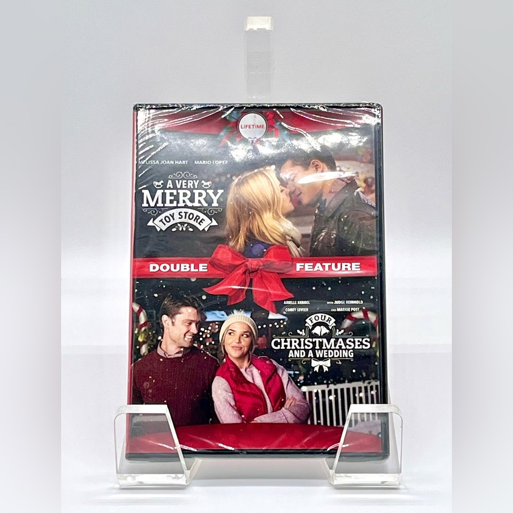 NEW Lifetime DVD: A Very Merry Toy Store, Four Christmases and a Wedding (2017)